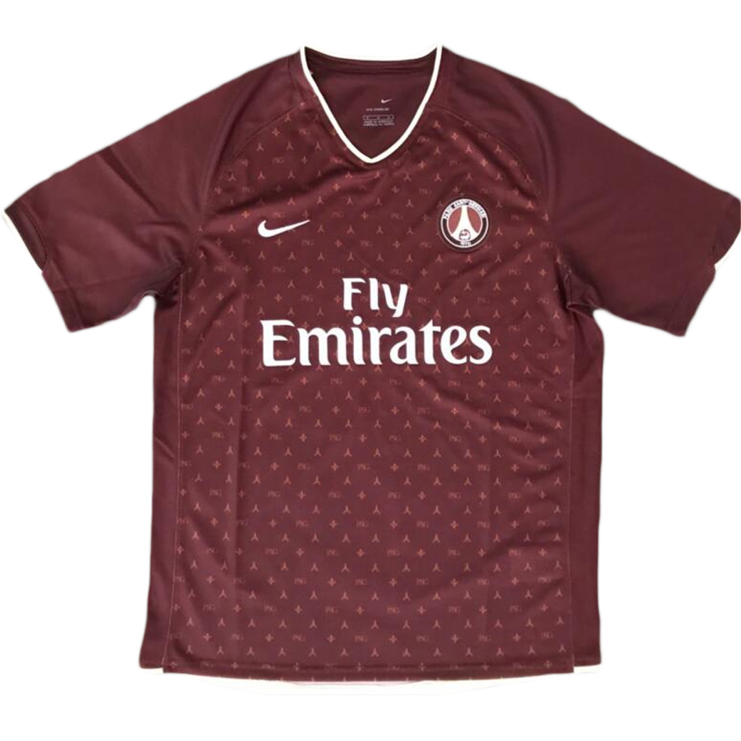 Retro PSG 02/03 away white Soccer Jersey - Kitsociety