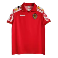 Retro 1995 Belgium Home Soccer Jersey - soccerdealshop
