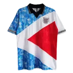 Retro 1990 England Soccer Jersey - Tricolor - soccerdealshop