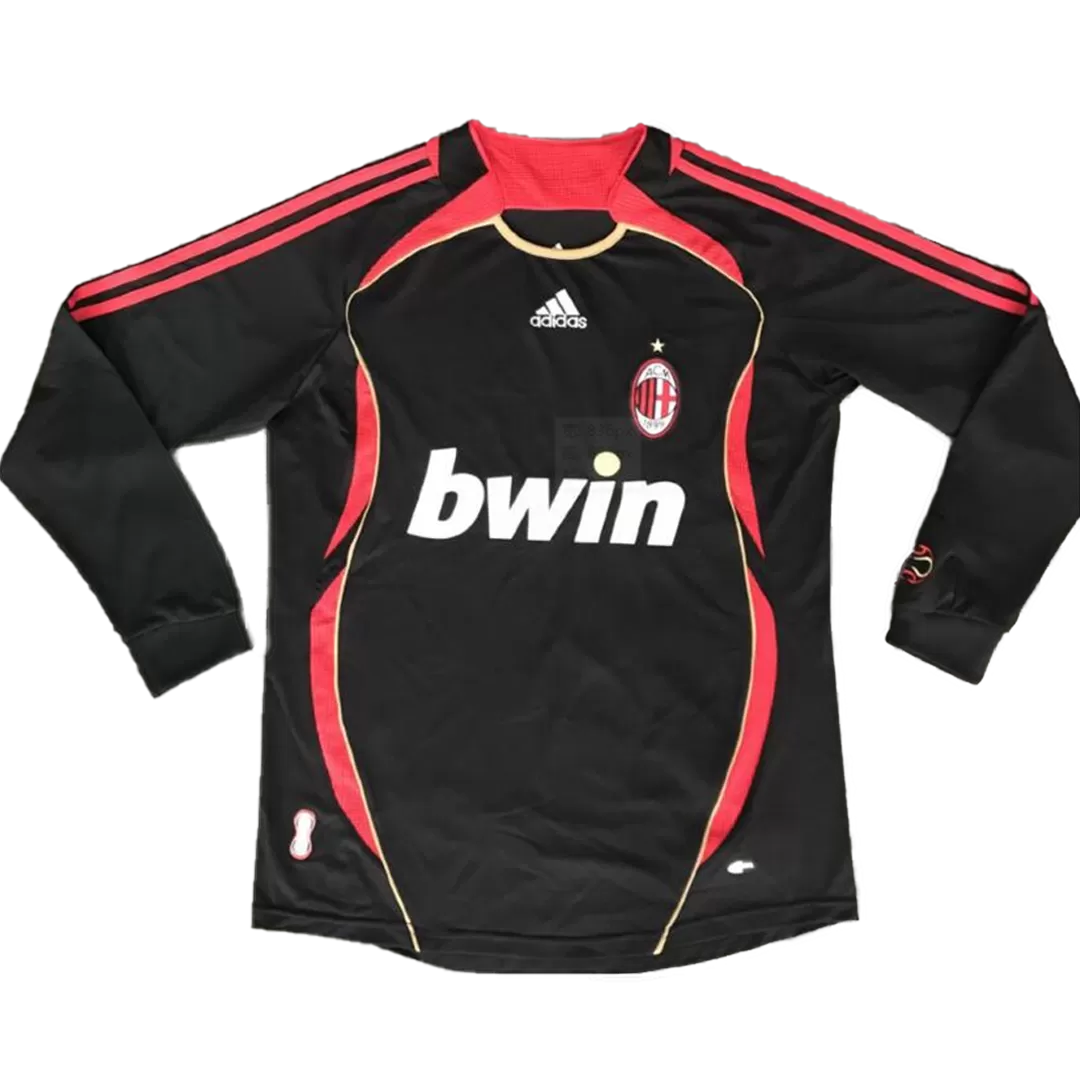 Retro 2006/07 AC Milan Third Away Long Sleeve Soccer Jersey