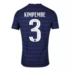 Replica Nike KIMPEMBE #3 France Home Soccer Jersey 2020 - soccerdealshop