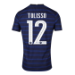 Replica Nike TOLISSO #12 France Home Soccer Jersey 2020