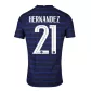 Replica Nike HERNANDEZ #21 France Home Soccer Jersey 2020 - soccerdealshop