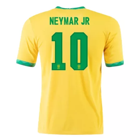 NEYMAR JR #10 Brazil Home Soccer Jersey 2021 - soccerdeal
