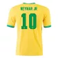 Replica Nike NEYMAR JR #10 Brazil Home Soccer Jersey 2021 - soccerdealshop