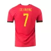 DE BRUYNE #7 Belgium Home Soccer Jersey 2020 - Soccerdeal