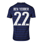 Replica Nike BEN YEDDER #22 France Home Soccer Jersey 2020
