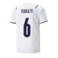 Replica Puma VERRATTI #6 Italy Away Soccer Jersey 2021