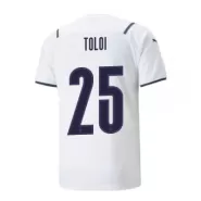 Replica Puma TOLOI #25 Italy Away Soccer Jersey 2021 - soccerdealshop