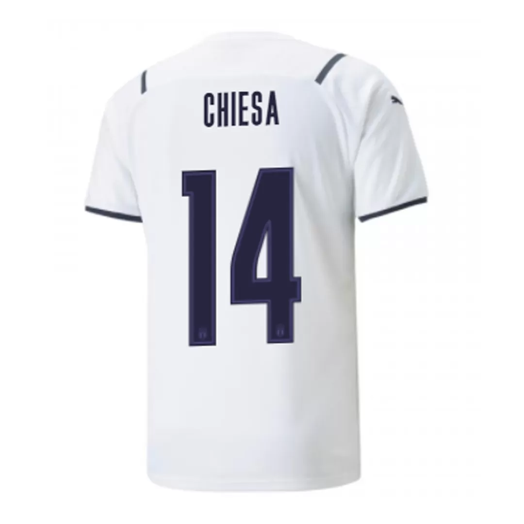 CHIESA #14 Italy Away Soccer Jersey 2021