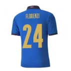 Replica Puma FLORENZI #24 Italy Home Soccer Jersey 2020 - soccerdealshop
