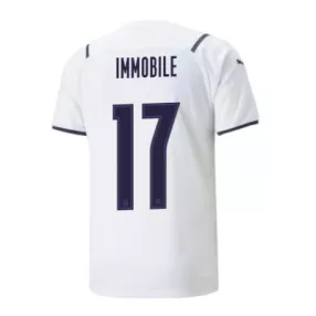IMMOBILE #17 Italy Away Soccer Jersey 2021 - soccerdeal