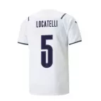 Replica Puma LOCATELLI #5 Italy Away Soccer Jersey 2021 - soccerdealshop