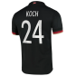 Replica Adidas KOCH #24 Germany Away Soccer Jersey 2020
