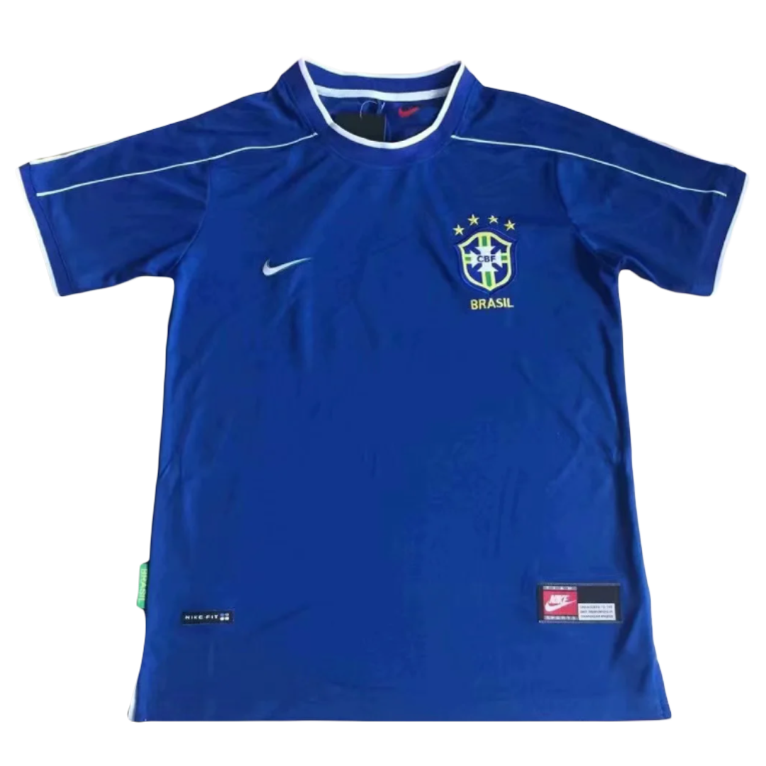 复制1998 Retro Brazil Soccer Jersey Home