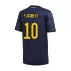 Replica Adidas FORSBERG #10 Sweden Away Soccer Jersey 2020 - soccerdealshop