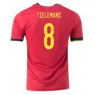 Replica Adidas TIELEMANS #8 Belgium Home Soccer Jersey 2020 - soccerdealshop
