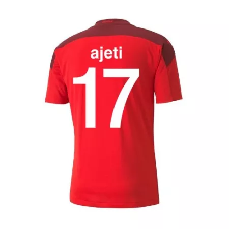 AJETI #17 Switzerland Home Soccer Jersey 2021 - soccerdeal