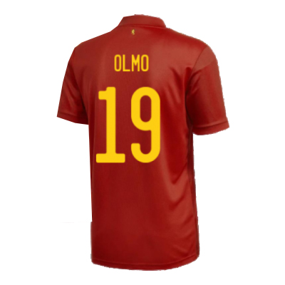 Buy 2020-2021 Spain Home Adidas Football Shirt (JORDI ALBA 18)