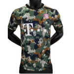 Authentic Adidas Bayern Munich Camouflage Soccer Jersey 2021/22 - Green - soccerdealshop