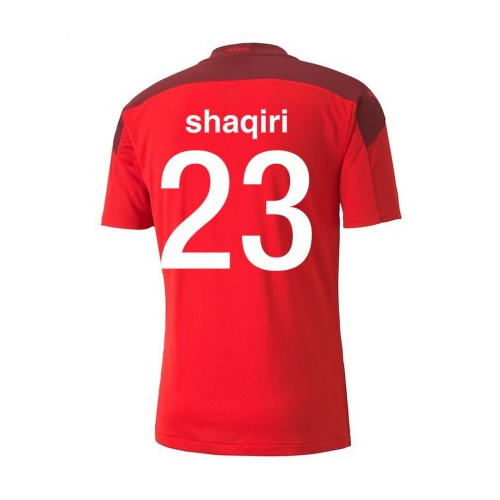 SHAQIRI #23 Switzerland Home Soccer Jersey 2021