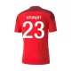 SHAQIRI #23 Switzerland Home Soccer Jersey 2021 - soccerdeal