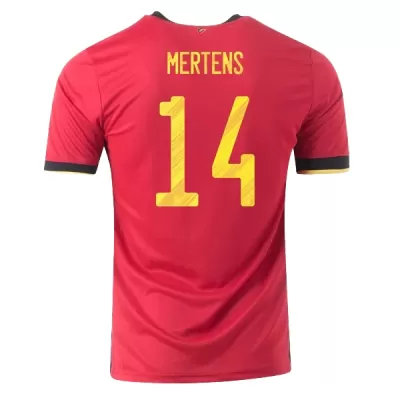 MERTENS #14 Belgium Home Soccer Jersey 2020 - Soccerdeal