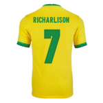 Replica Nike RICHARLISON #7 Brazil Home Soccer Jersey 2021