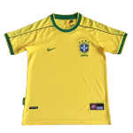 Retro 2000 Brazil Home Soccer Jersey