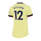 Women's Replica Nike WILLIAN #12 Arsenal Away Soccer Jersey 2021/22 - soccerdealshop