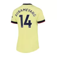 Women's Replica Nike AUBAMEYANG #14 Arsenal Away Soccer Jersey 2021/22 - soccerdealshop