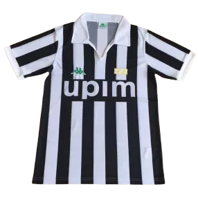 Retro 1991 Juventus Home Soccer Jersey - soccerdeal