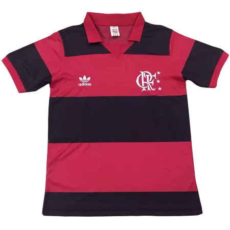 Retro 1982 CR Flamengo Home Soccer Jersey - soccerdeal
