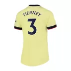 Women's Replica Nike TIERNEY #3 Arsenal Away Soccer Jersey 2021/22 - soccerdealshop