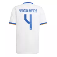 Replica Adidas SERGIO RAMOS #4 Real Madrid Home Soccer Jersey 2021/22 - soccerdealshop