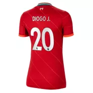 Women's Replica Nike DIOGO J. #20 Liverpool Home Soccer Jersey 2021/22 - soccerdealshop
