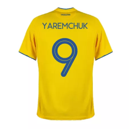 YAREMCHUK #9 Ukraine Home Soccer Jersey 2020 - soccerdeal