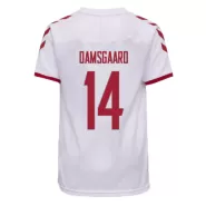 Replica Hummel DAMSGAARD #14 Denmark Away Soccer Jersey 2021 - soccerdealshop