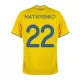 MATVIYENKO #22 Ukraine Home Soccer Jersey 2020 - soccerdeal