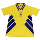 Retro 1994 Sweden Home Soccer Jersey - soccerdealshop