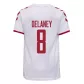 Replica Hummel DELANEY #8 Denmark Away Soccer Jersey 2021 - soccerdealshop