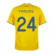 TYMCHYK #24 Ukraine Home Soccer Jersey 2020 - soccerdeal