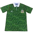 Retro 1994 Mexico Home Soccer Jersey - soccerdealshop