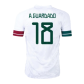 Replica Adidas A.GUARDADO #18 Mexico Away Soccer Jersey 2020