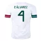 Replica Adidas E.ÁLVAREZ #4 Mexico Away Soccer Jersey 2020 - soccerdealshop
