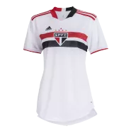 Women's Replica Adidas Sao Paulo FC Home Soccer Jersey 2021/22 - soccerdealshop