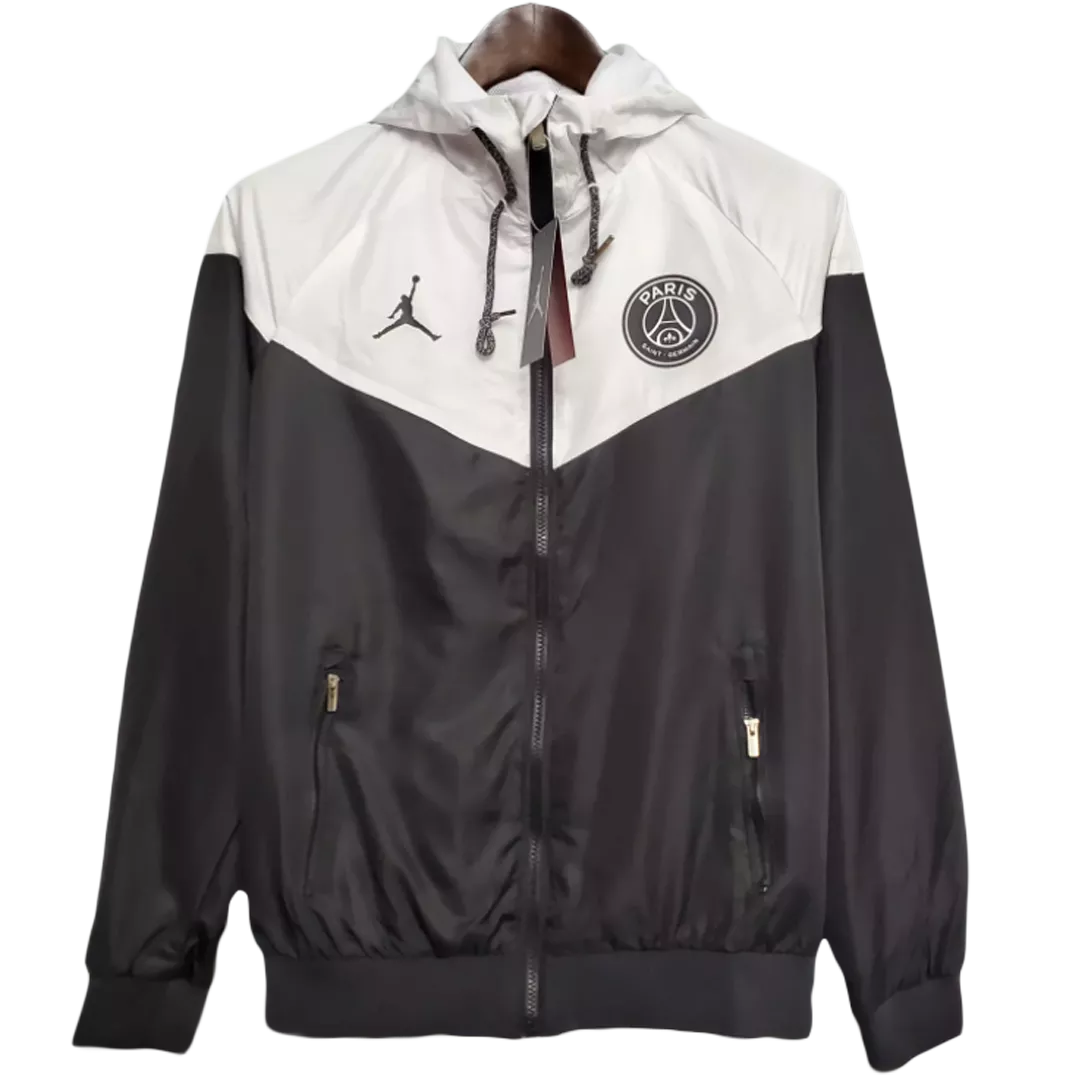Jordan PSG Windbreaker Hoodie Jacket 2021/22 - soccerdealshop
