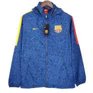 Nike Barcelona Windbreaker Hoodie Jacket 2021/22 - soccerdealshop