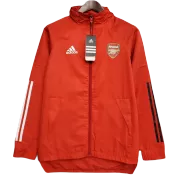 Arsenal Windbreaker Hoodie Jacket 2021/22 - soccerdeal