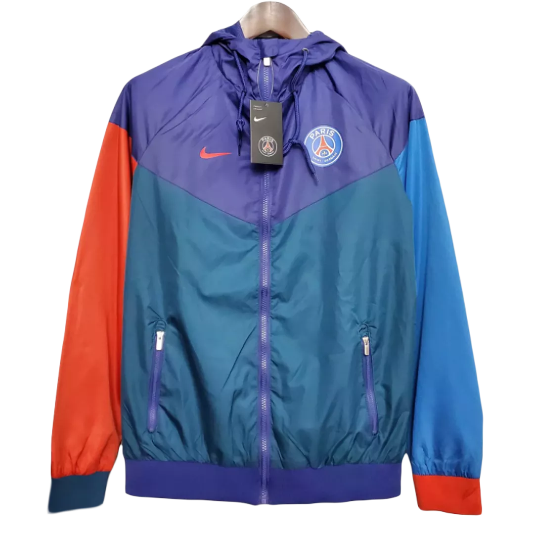 Nike PSG Windbreaker Hoodie Jacket 2021/22 - soccerdealshop